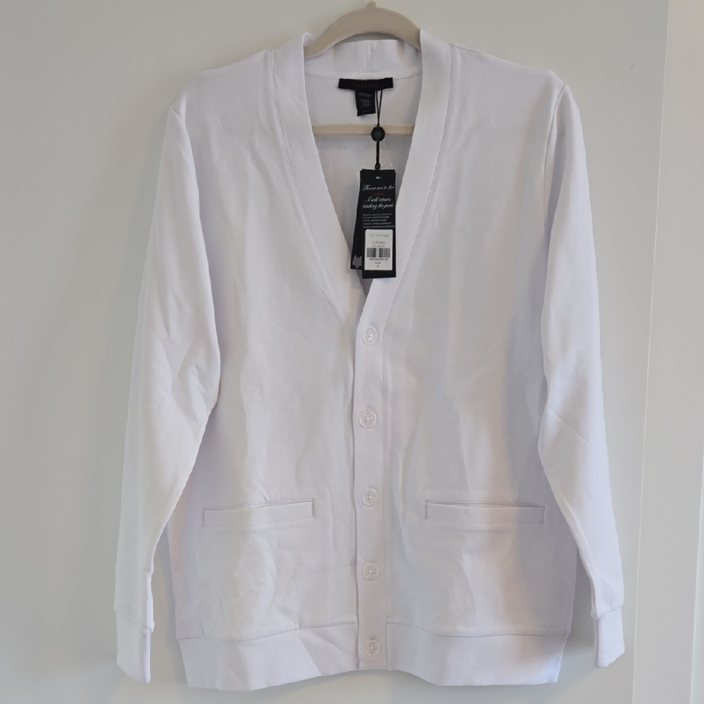 Greyson Ojai White Cardigan